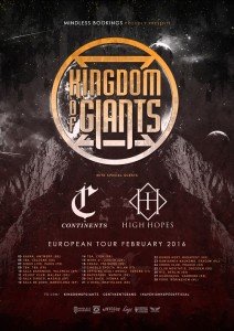 ContinentsHighHopesTourPlakat