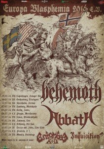 Behemoth Tour 2016
