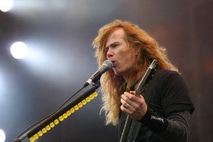 Dave Mustaine (MEGADETH) Live (Archivbild)