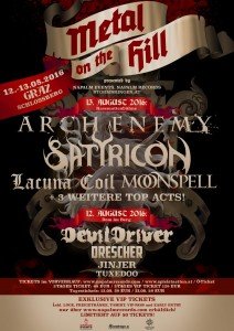 METAL ON THE HILL Flyer