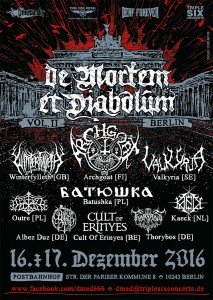 De Mortem Et Diabolum Festival 2016