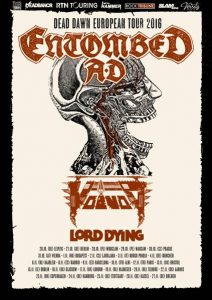 Entombed A.D. - Dead Dawn European Tour 2016