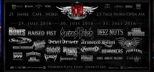 NORD OPEN AIR 2016 - Alle Infos in der Übersicht