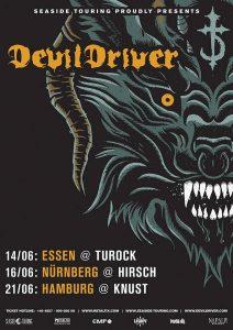DEVILDRIVER – Deutschlandtour Poster