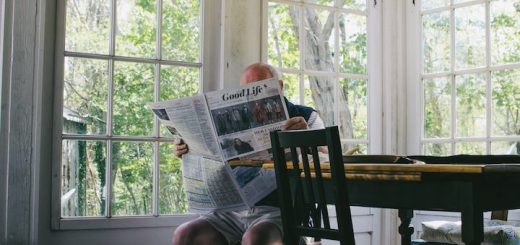 Zeitung lesen bildet