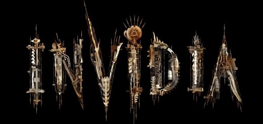 INVIDIA Band Schriftzug