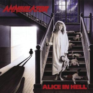 ANNIHILATOR - CD-Cover Alice in hell