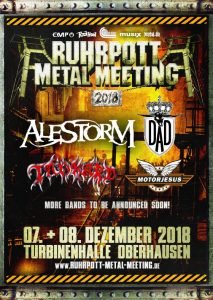 Ruhrpott Metal Meeting 2018 Flyer