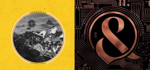 TURNSTILE time and space ,OF MICE AND MEN defy album cover