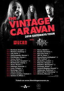 The Vintage Caravan Tourposter 2018