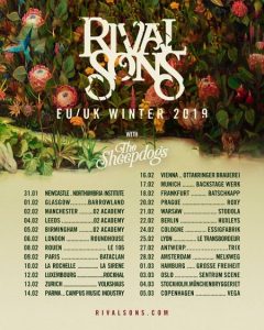 Rival Sons Tourposter 2019