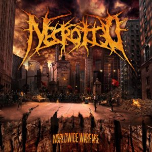 Necrotted - Worldwide Warfare / Cover