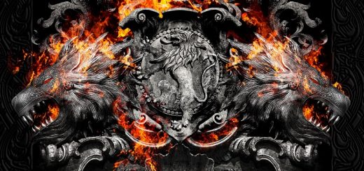 British Lion Albumvover The burning - Titel