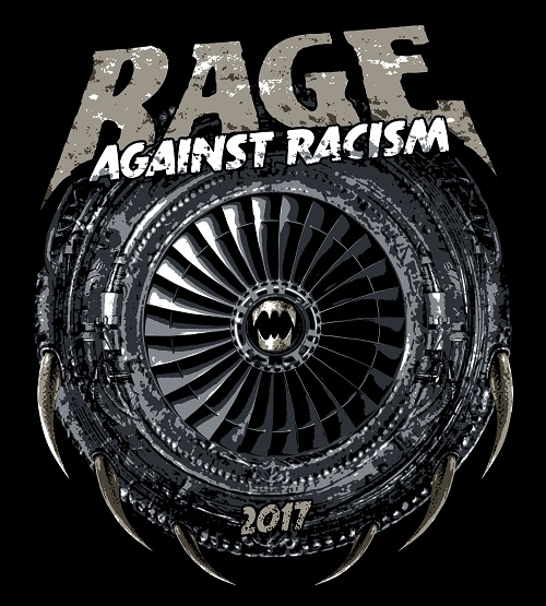 RAGE AGAINST RACISM Logo 2017