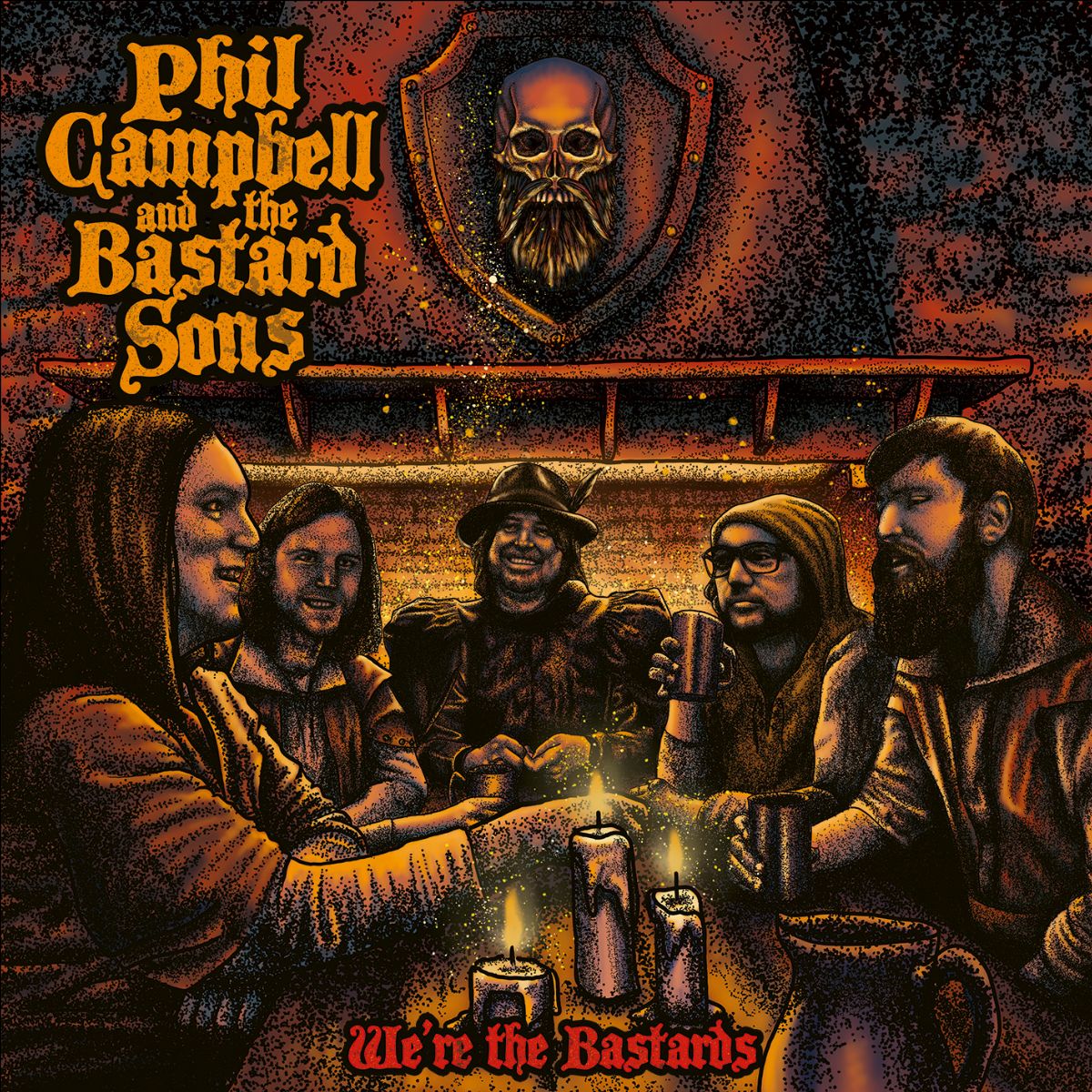 Phil Campbell And The Bastard Sons we're the bastards cover