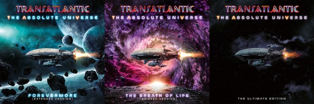 TRANSATLANTIC Albumcover - 3 Variationen