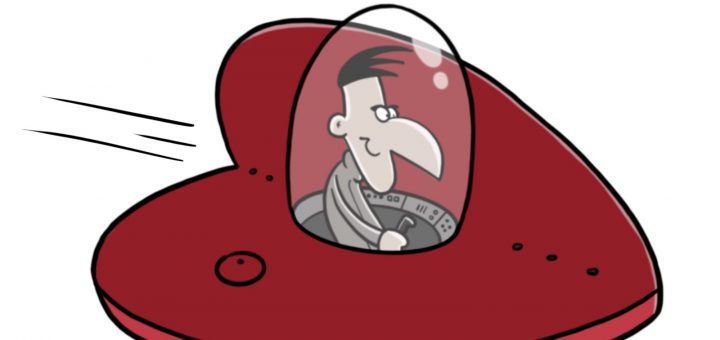 Andy Brings Raumschiff nach Hawaii