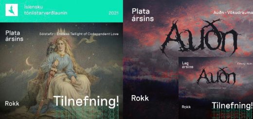 íslensku tónlistarverðlaun 2021 bands