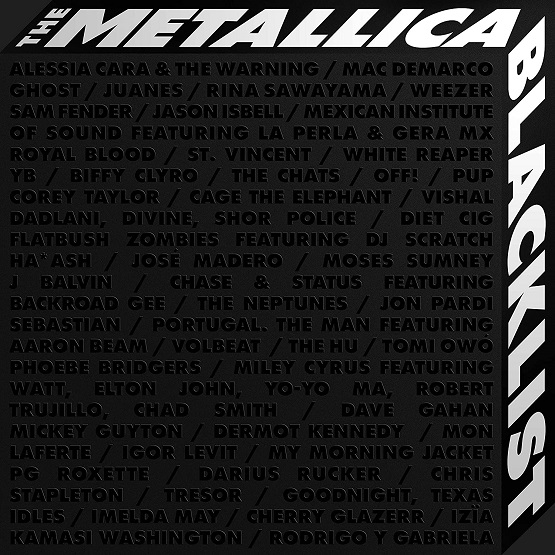 METALLICA Albumcover The Metallica Blacklist