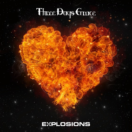 THREE DAYS GRACE Albumcover Explosions