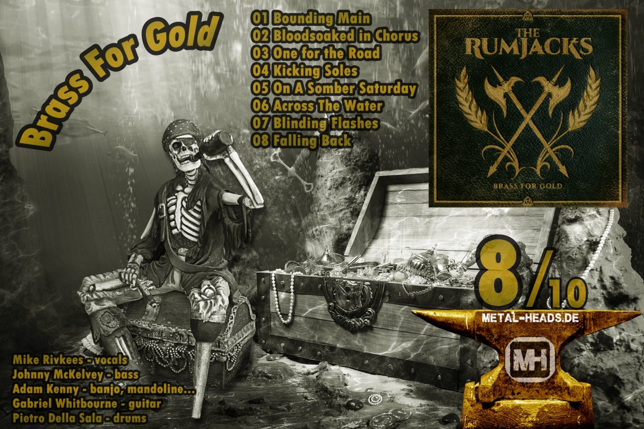 THE RUMJACKS EP „Brass For Gold“ Review metalheads.de