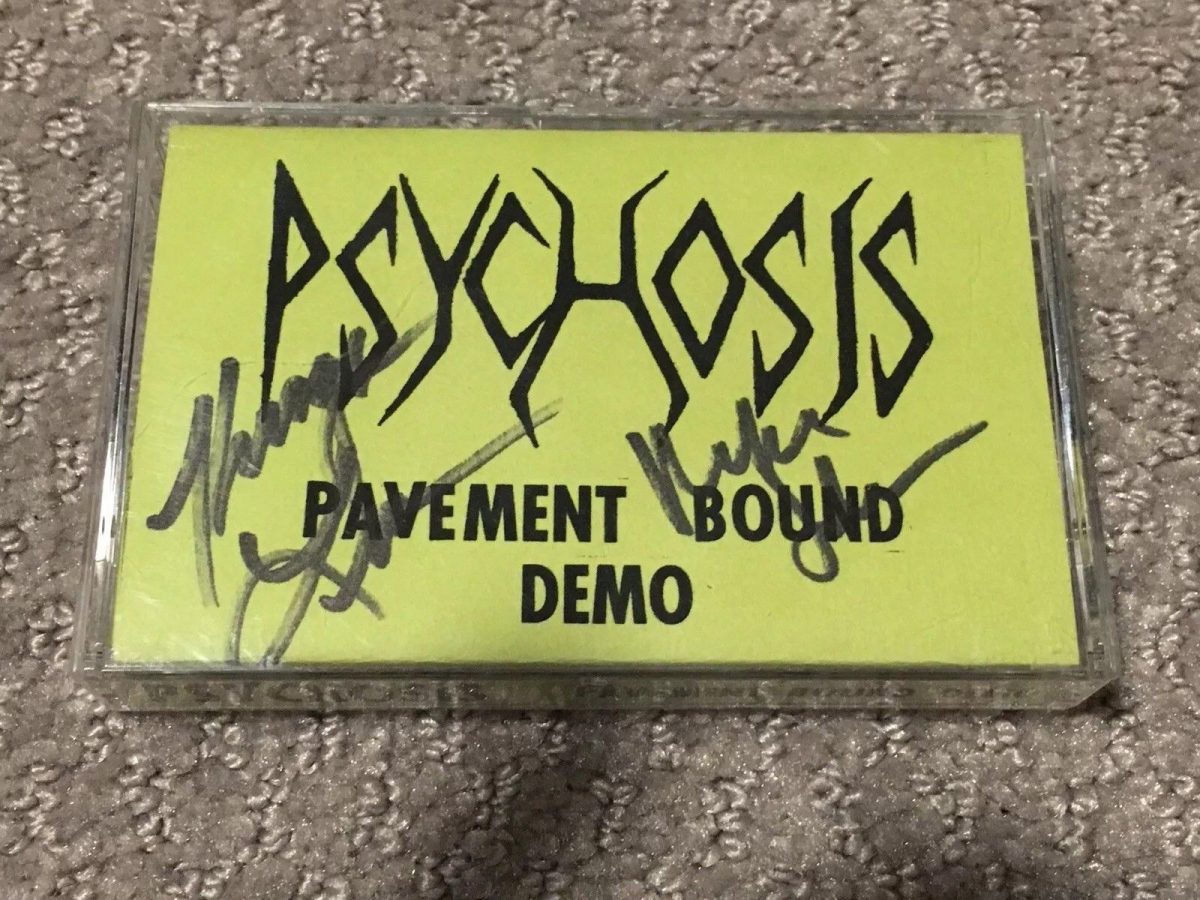 Psychosis - Pavement Bound demo tape cover