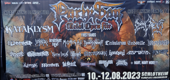 Party.San 2023 erste Bandwelle