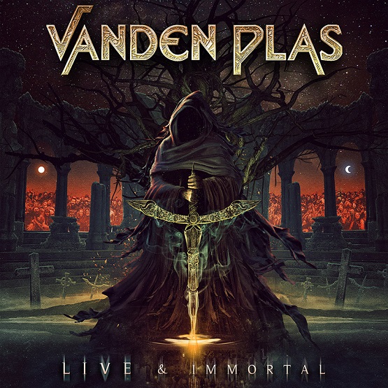 VANDEN PLAS - Albumcover Live and immortal
