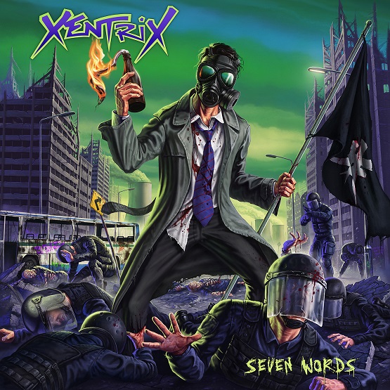 XENTRIX - Albumcover Seven words