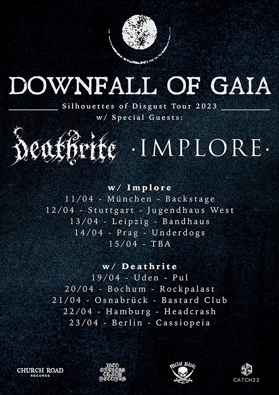 downfall of gaia 23 tour
