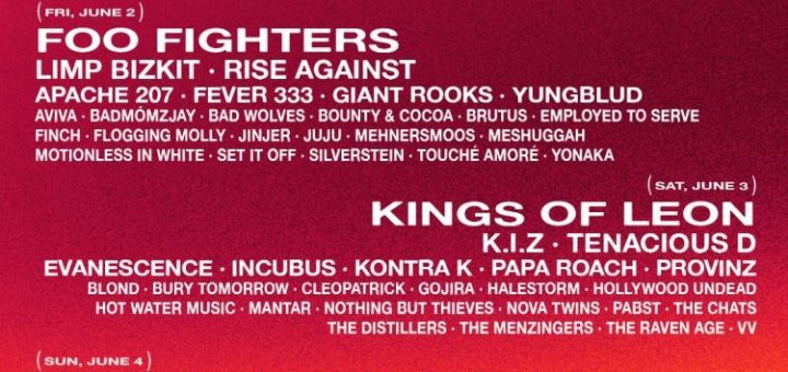Rock am Ring Tagesticket Plakat 2023