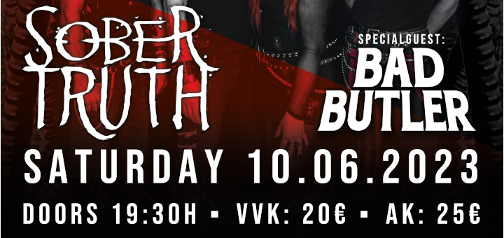 A Night Outta Hell Mit Sober Truth Sic Zone Und Bad Butler Metal Headsde 4834