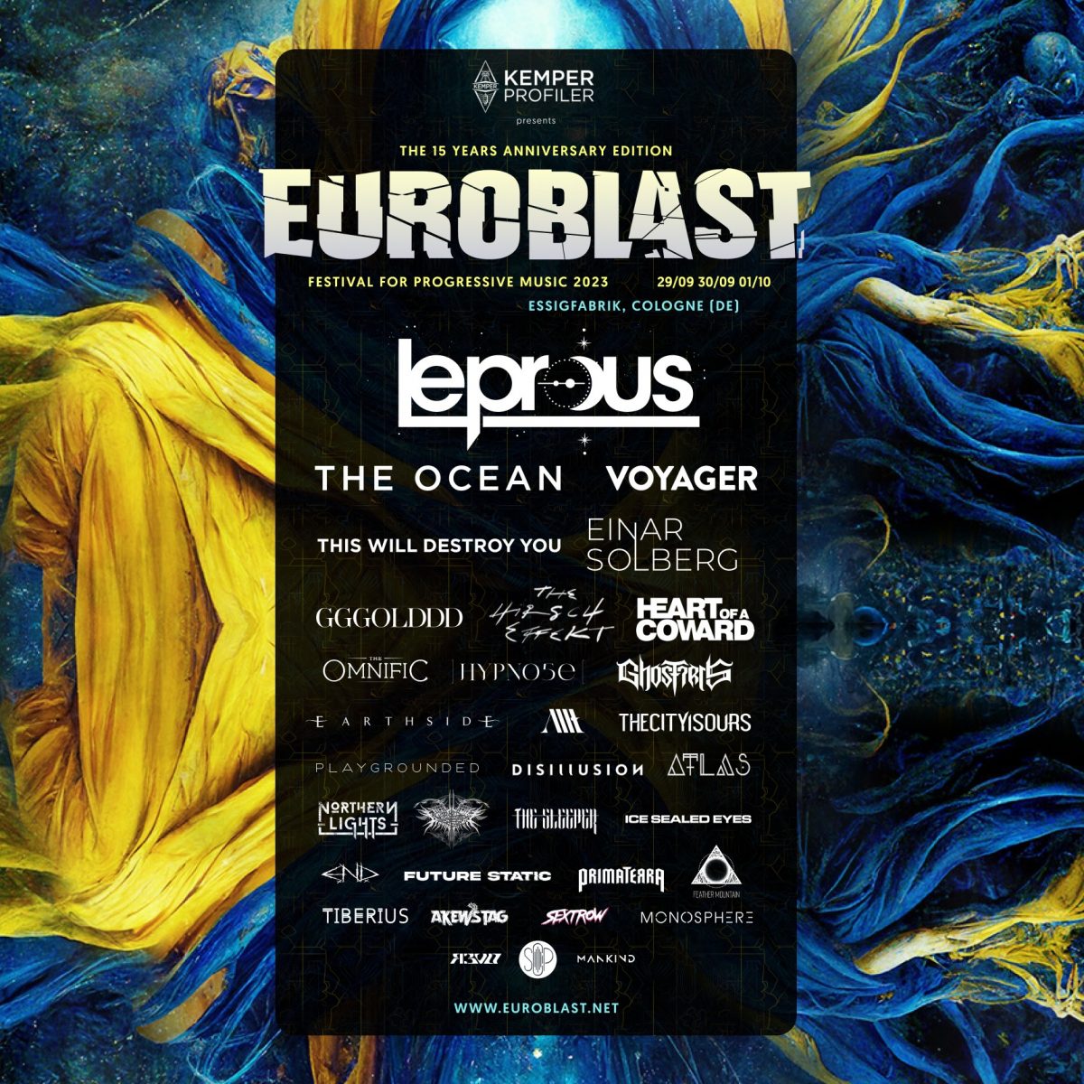 Euroblast 2023 Plakat
