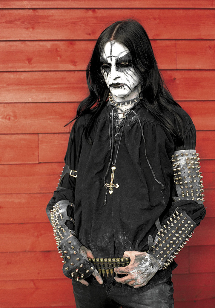 Peter Beste, King ov Hell of Gorgoroth, Bergen, ca. 2002, aus der Serie “True Norwegian Black Metal” © Peter Beste