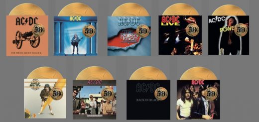 LIMITED EDITION GOLD COLORED VINYL AC/DC