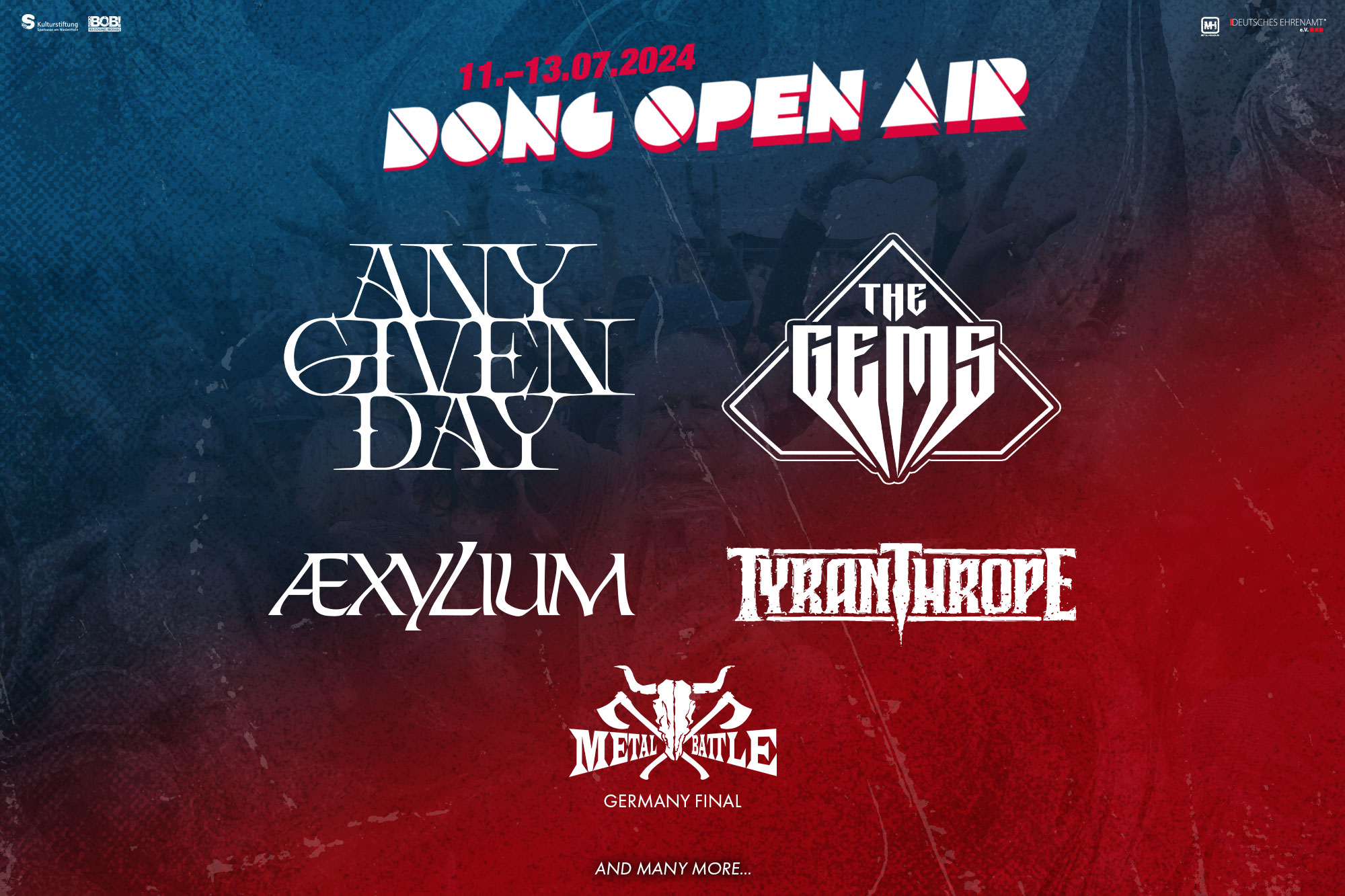 Dong Open Air Bandpaket 03.03.2024