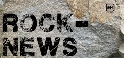 Ein Felsen mit der Aufschrift "Rock-News"