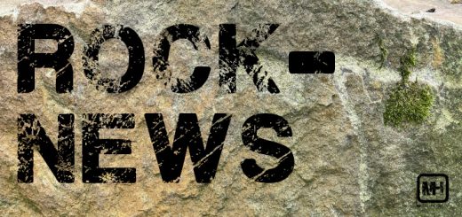 Ein Felsen mit der Aufschrift "Rock-News"