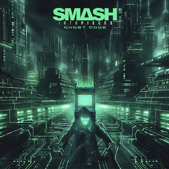 SMASH INTO PIECES - Albumcover Ghost Code