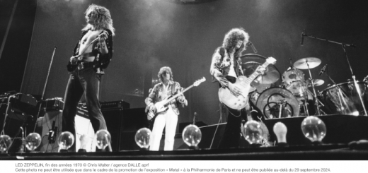 Led Zeppelin auf der Bühne