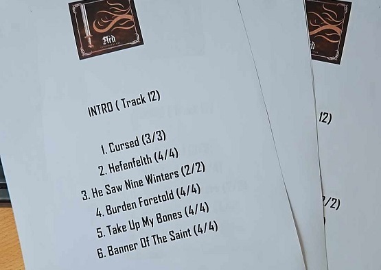 Setlist Arð