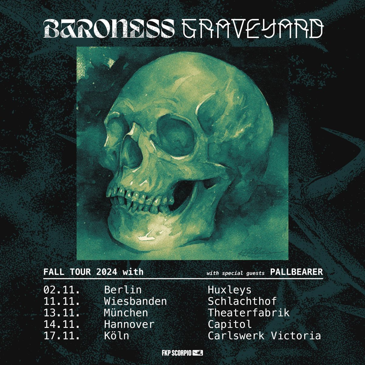 Baroness+Graveyard Tour 2024
