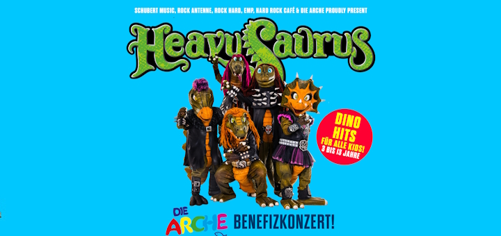 heavysaurus benfizkonzert die arche 2024
