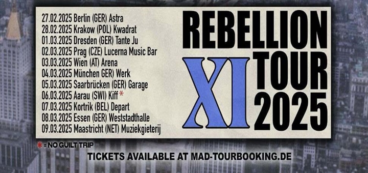 Rebellion XI Tour 2025