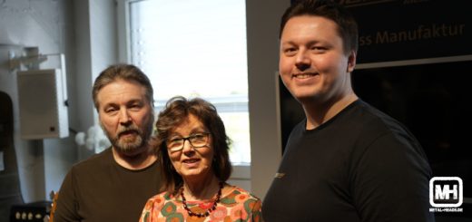 Aufnahme von Jürgen Weidner sen., Elke Weidner und Jürgen Weidner jun.