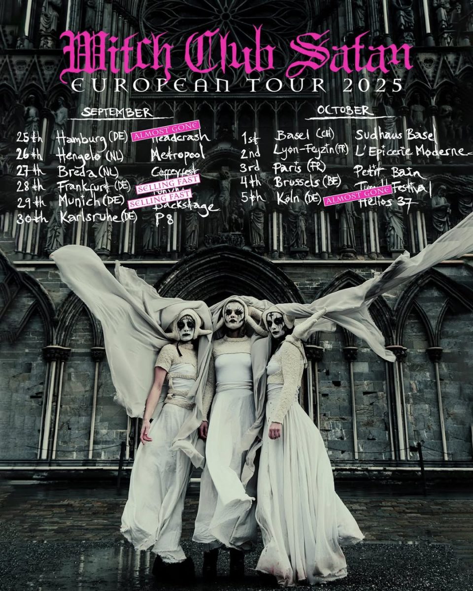 Witch Club Satan Tourposter 2025