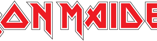 IRON MAIDEN-Schriftzug