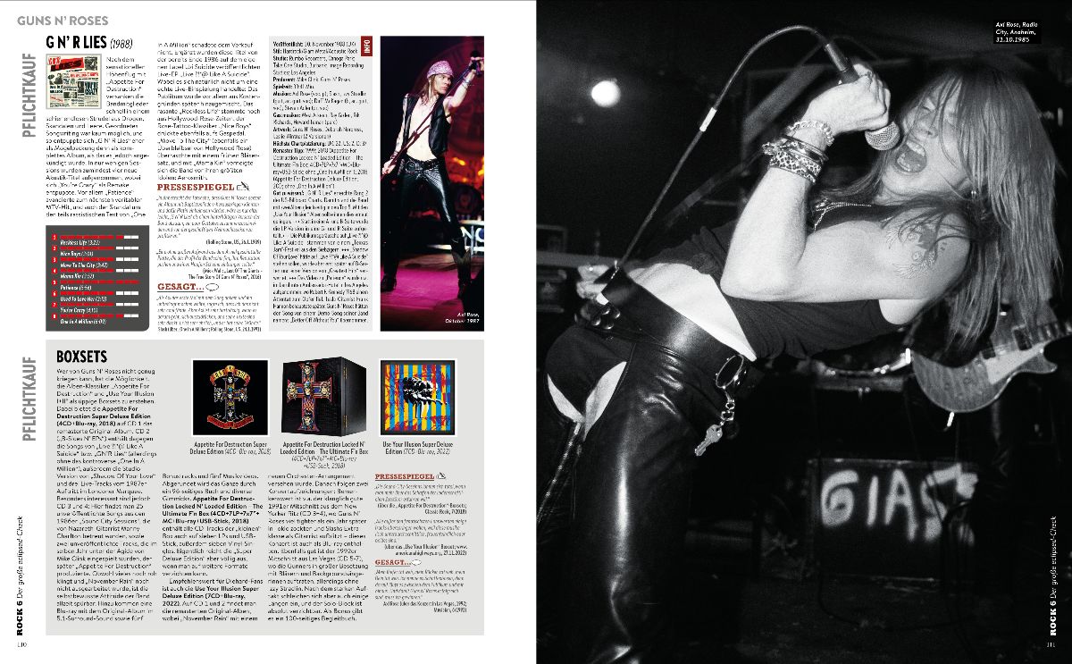 ROCK 6, Ein Eclipsed Buch