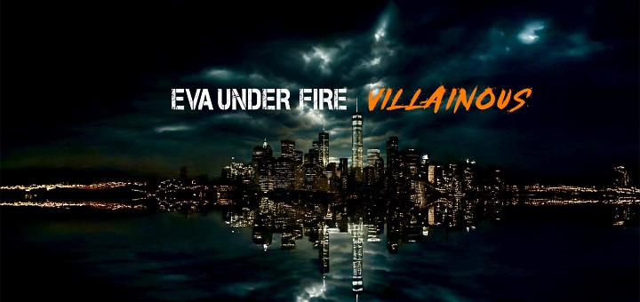 EVA UNDER FIRE - Albumcover Villanious - Beitragsbild