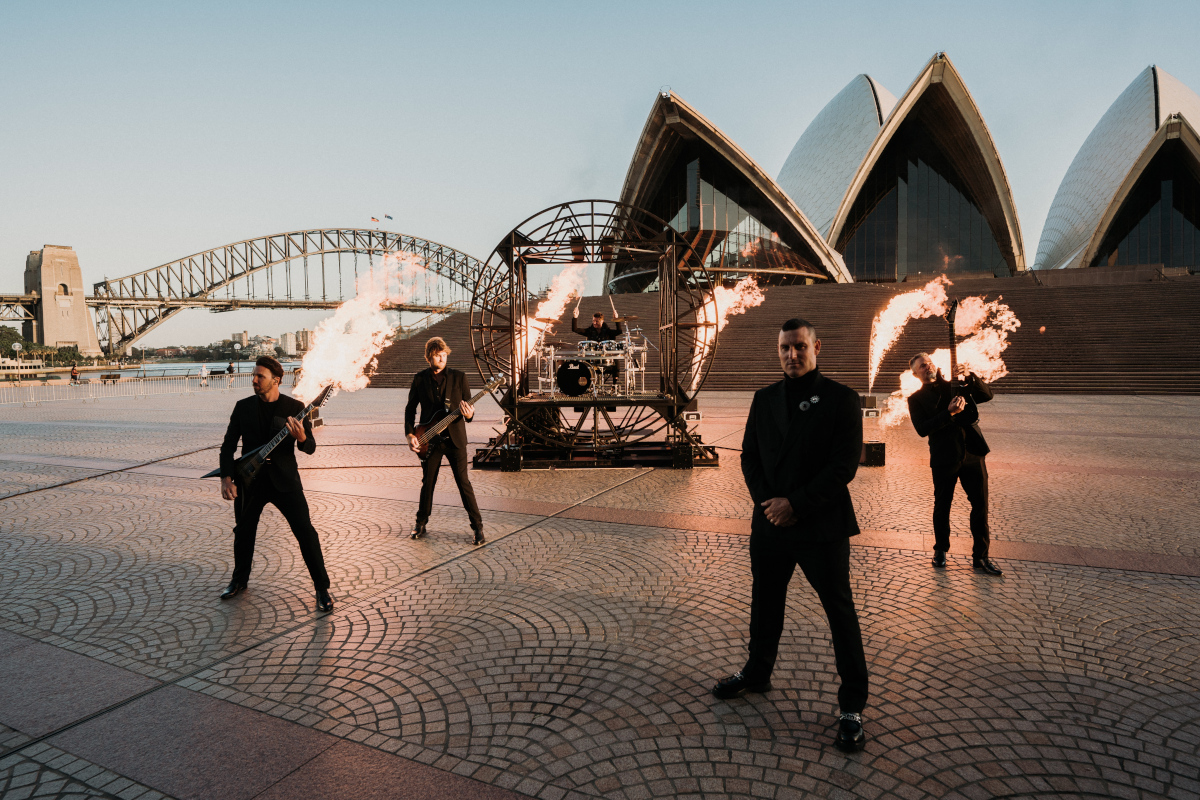Parkway Drive Bandfoto
